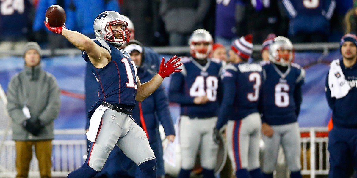 Julian Edelman's dad says his son has put on too much muscle to be an effective quarterback