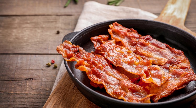 A bacon minden ételt feldob Fotó: Getty Images