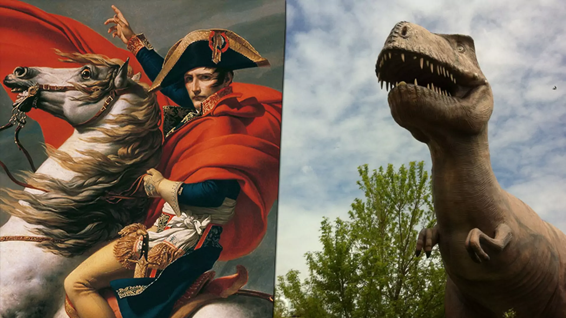 Czy Napoleon wiedział o istnieniu dinozaurów? Ten quiz zniszczy twoje wyobrażenie o czasie