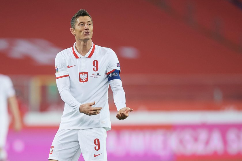 Robert Lewandowski (32 l.) nie został najlepszym strzelcem reprezentacji Polski w roku kalendarzowym. 