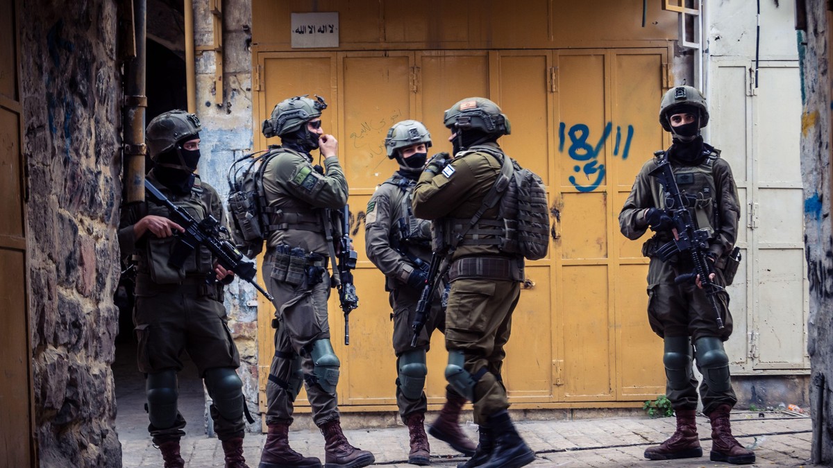 Ilustracija: izraelska vojska na Zapadnoj obali