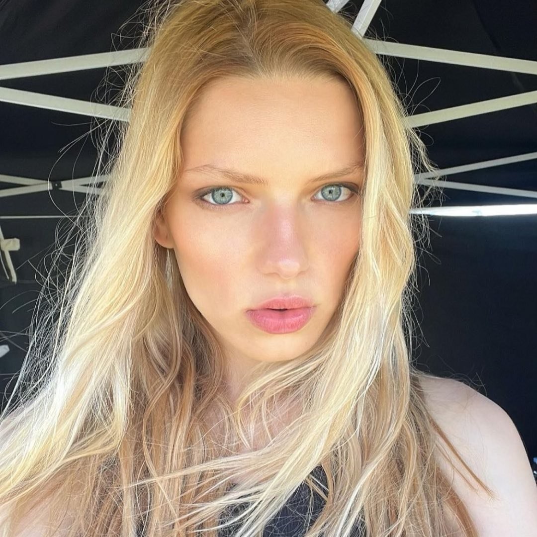 Slovenská modelka Barbora Brušková. 