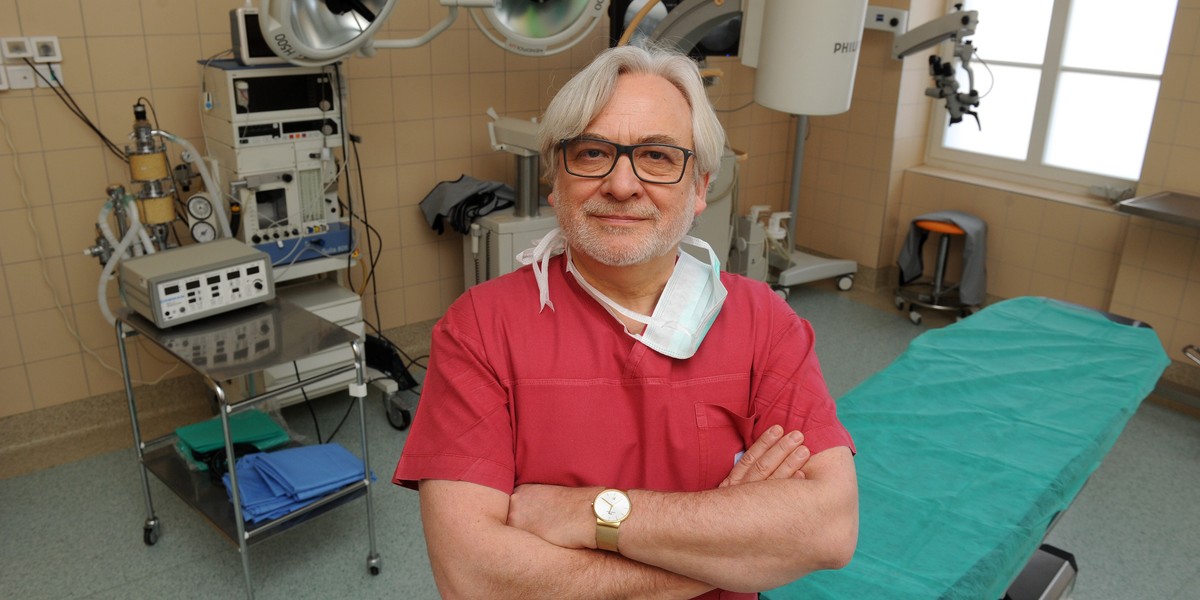 prof. Wojciech Maksymowicz, neurolog