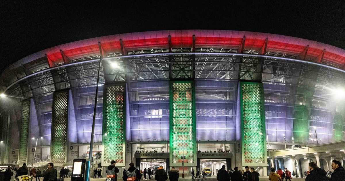 Tűz a Puskás Arénában