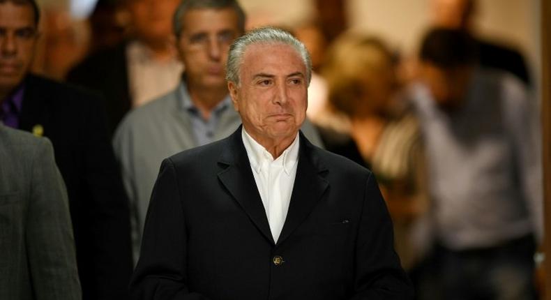 Brazilian President Michel Temer has asked the Supreme Court to suspend a probe into his alleged obstruction of justice, saying a central piece of evidence is flawed