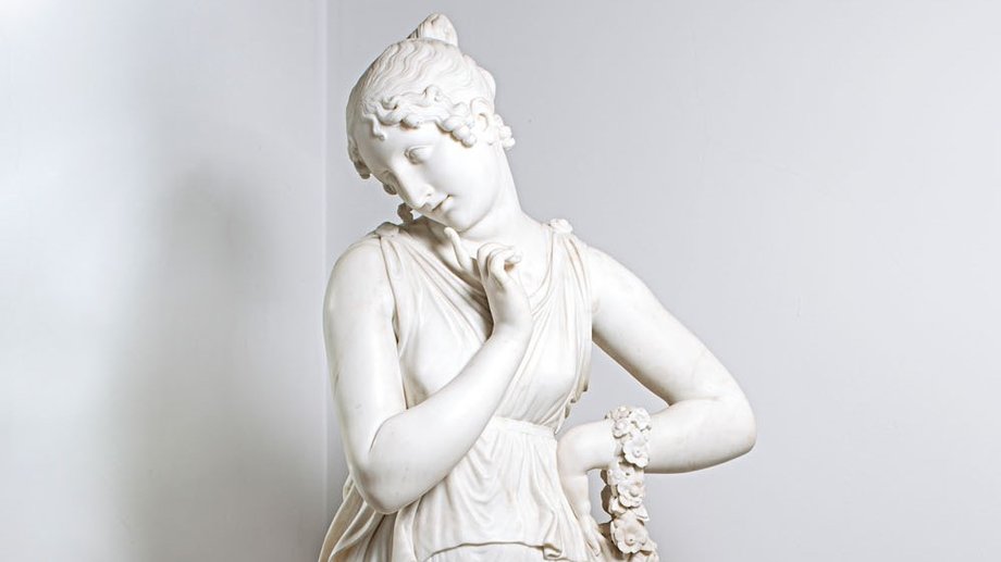 Antonio Canova, "Tancerka z palcem na brodzie"