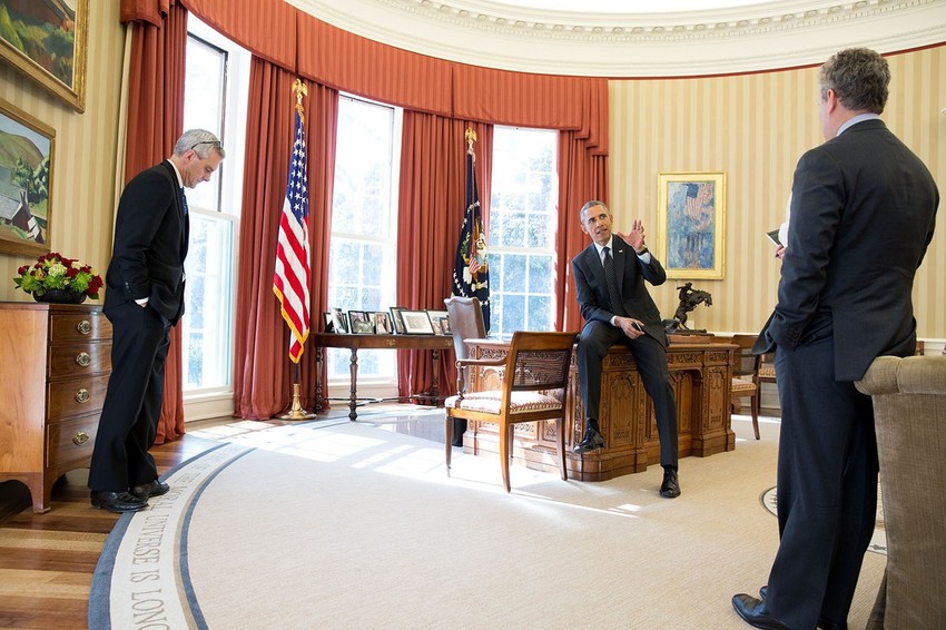 Obamino vreme: Bordo zavese su sada zlatne