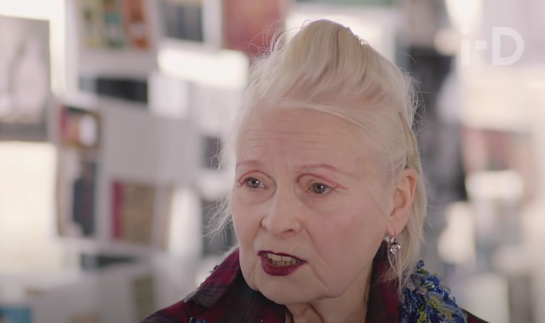 Britská módna návrhárka Vivienne Westwood.