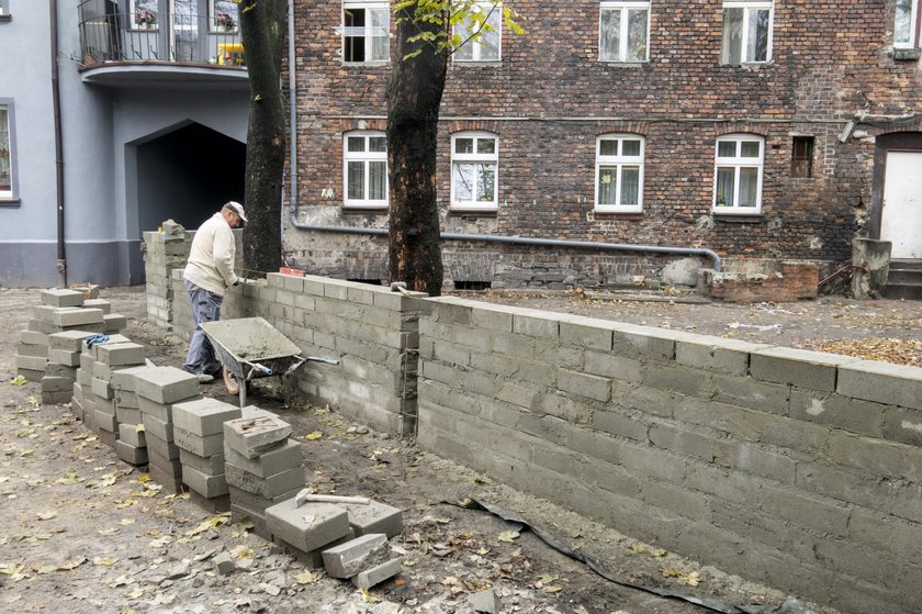 Mur podzielił mieszkańców Zabrza