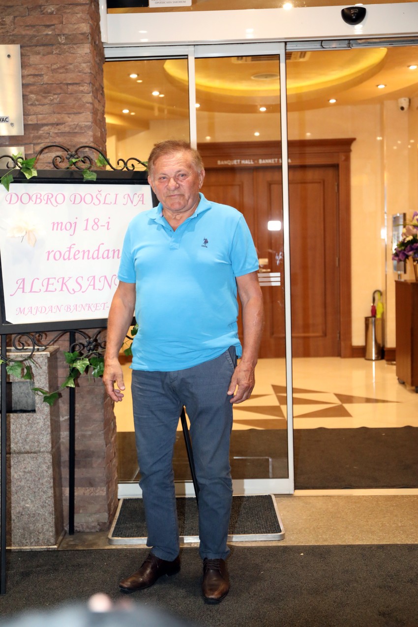 Miloš Bojanić na proslavi