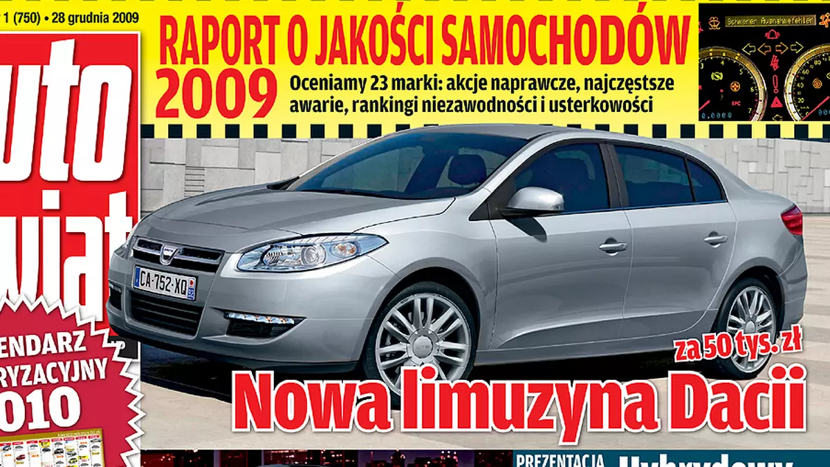 Dacia jak Passat - Oto nowy sedan z Rumunii