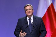 Prezydent Bronisław Komorowski