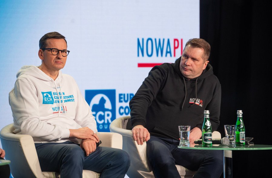 Mateusz Morawiecki i Przemysław Czarnek