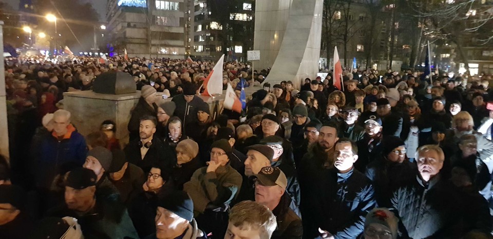 Demonstracja w Warszawie 