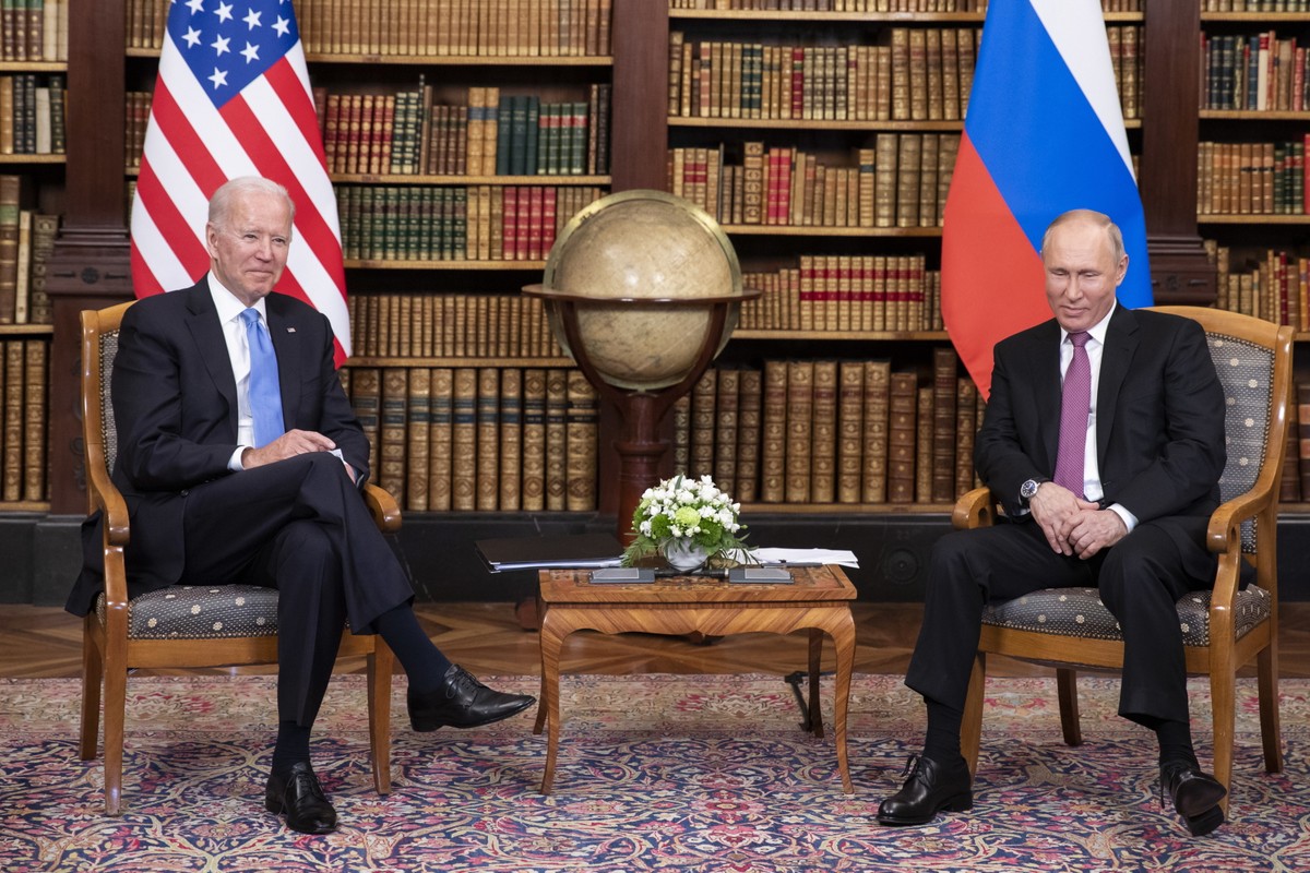 Władimir Putin i Joe Biden