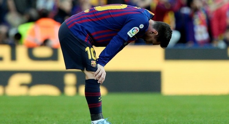 Barcelona slumped to defeat despite Messi scoring twice on his return from injury