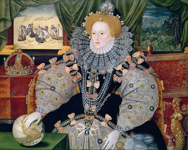 Elżbieta I po rozgromieniu armady