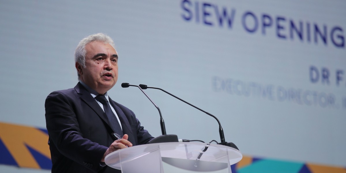 Fatih Birol, dyrektor wykonawczy Międzynarodowej Agencji Energii.