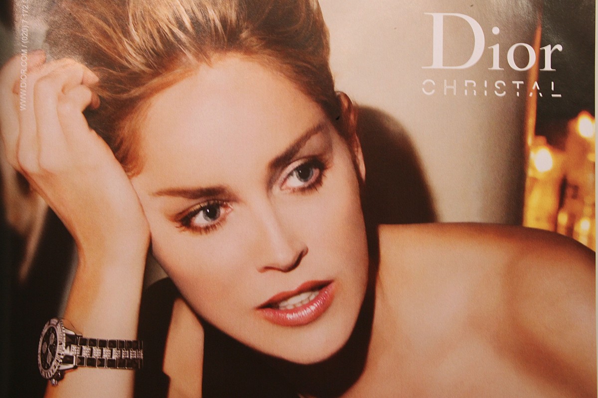 Reklama Diora z Sharon Stone