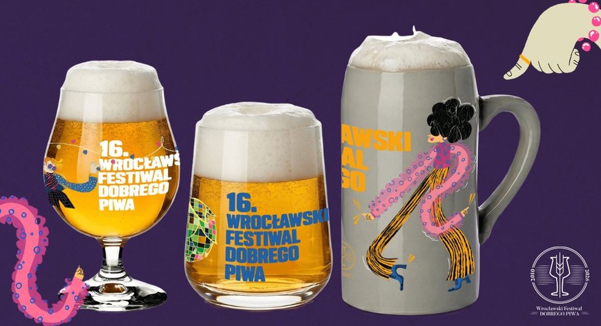Tegoroczne szkło festiwalowe, podobnie jak pozostałe festiwalowe gadżety, będzie dostępne w sklepiku festiwalowym. Oprócz dotychczasowego sklepiku od strony ul. Lotniczej, znajdziecie jednak również nowy punkt przy wejściu od ul. Królewieckiej.