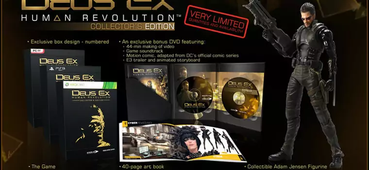Jak wygląda edycja kolekcjonerska Deus Ex: Human Revolution?