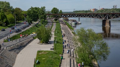 Zakaz spożywania alkoholu nad Wisłą na czas epidemii