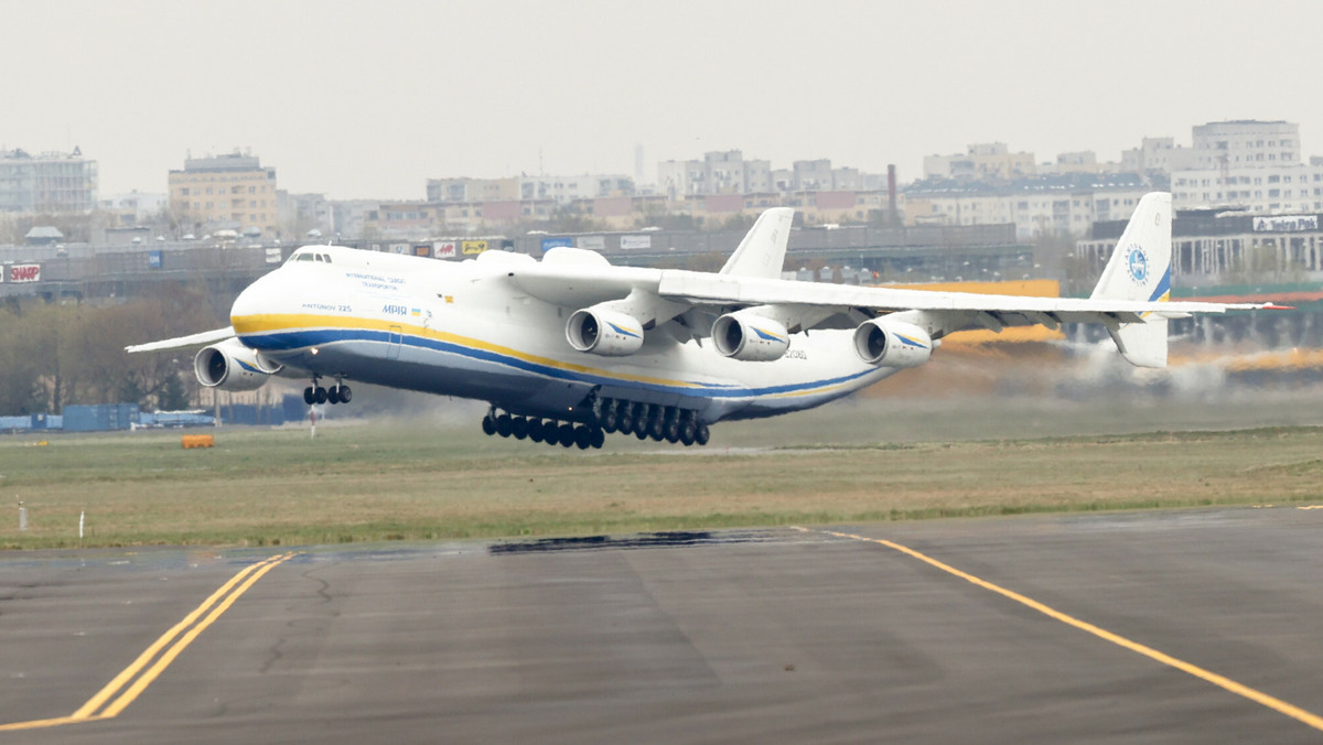 Antonow An-225 Mrija – największy samolot świata zniszczony przez Rosjan