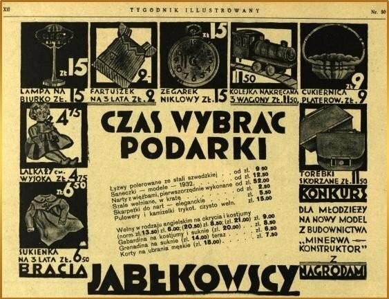 Bogaci warszawiacy kupowali w Domu Towarowym Braci Jabłkowskich.