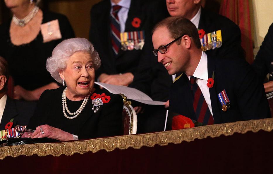 Vilmos ezt csak a Királynőnek mondta el: közeli a kapcsolatuk. Fotó: Getty Images