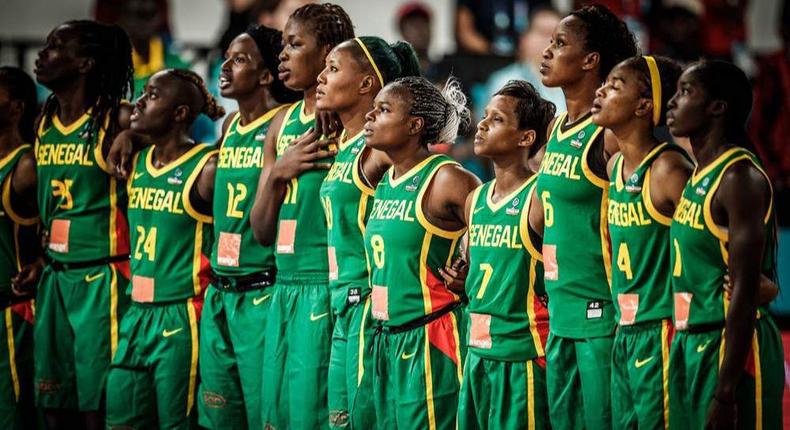 basket féminin lionnes du senegal