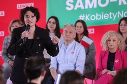 Wulgarny atak Żukowskiej na Hołownię. "Oficjalne stanowisko klubu Lewicy"