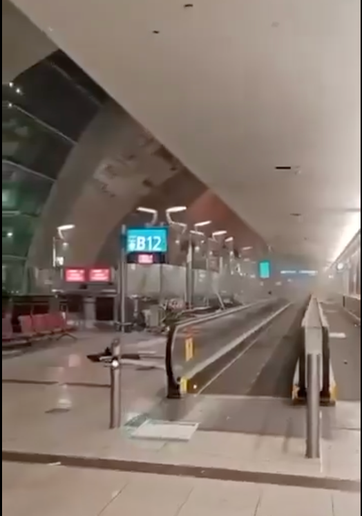 Drones also hit the airport. 
