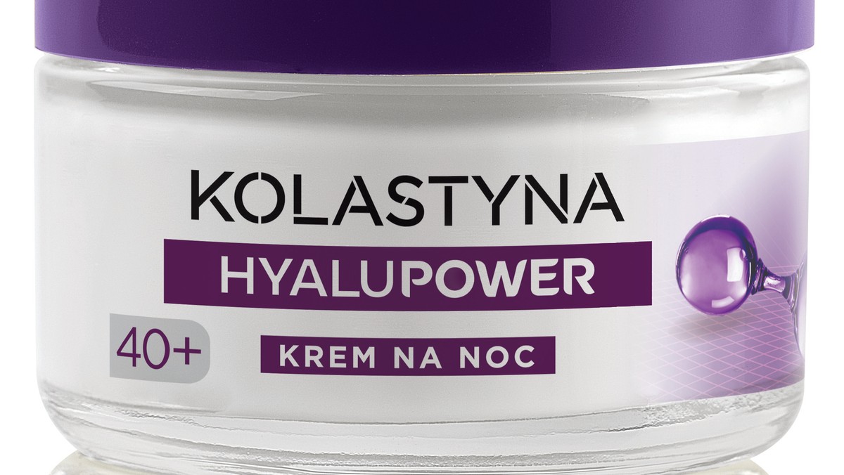 Ultra wygładzający krem na noc SPF10 HYALUPOWER 40+ zapewnia cerze nawilżenie i poprawia jej koloryt.