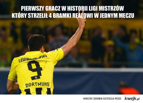 Mem o Robercie Lewandowskim