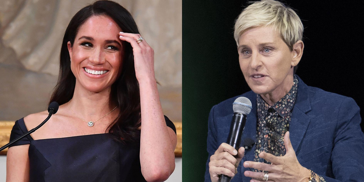 Meghan Markle i Ellen DeGeneres