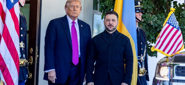 Zełenski w Białym Domu u Trumpa. "Z pana pomocą możemy zakończyć tę wojnę"