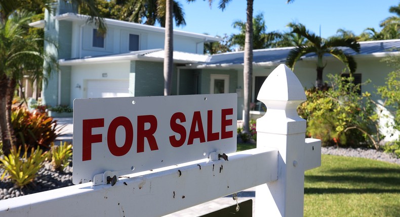 Home prices will jump by 4.9% by August of next year, Zillow economists warned.Photo by Joe Raedle/Getty Images