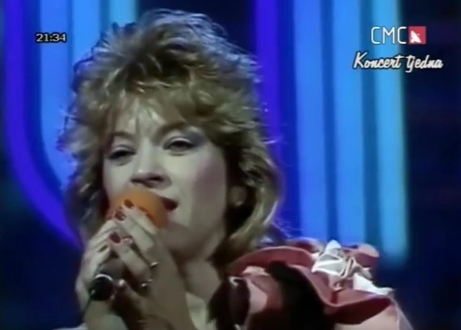 Đurđica Barlović 1986. godine