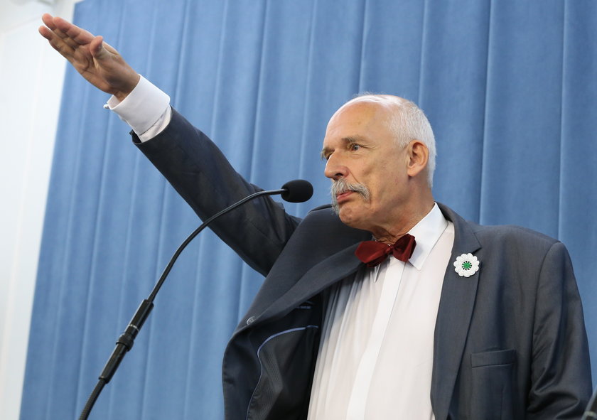Janusz Korwin Mikke, lider partii KORWiN