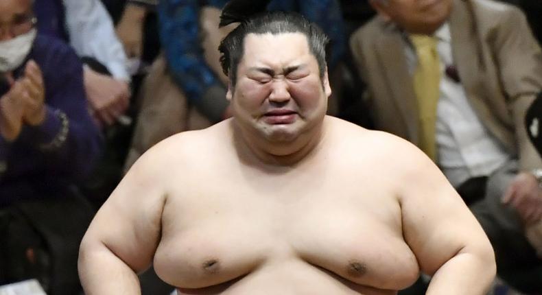 Tokushoryu sumo wrestling