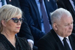 Julia Przyłębska i Jarosław Kaczyński