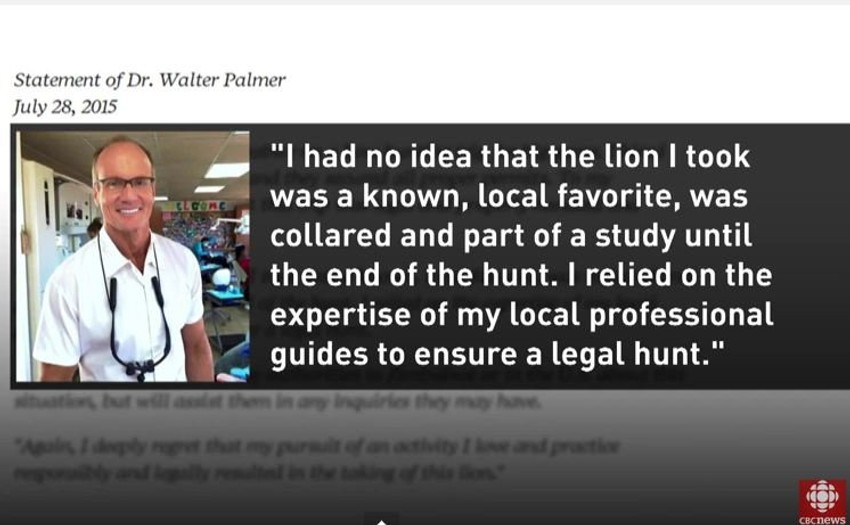 Volter Palmer, ubica lava Sesila