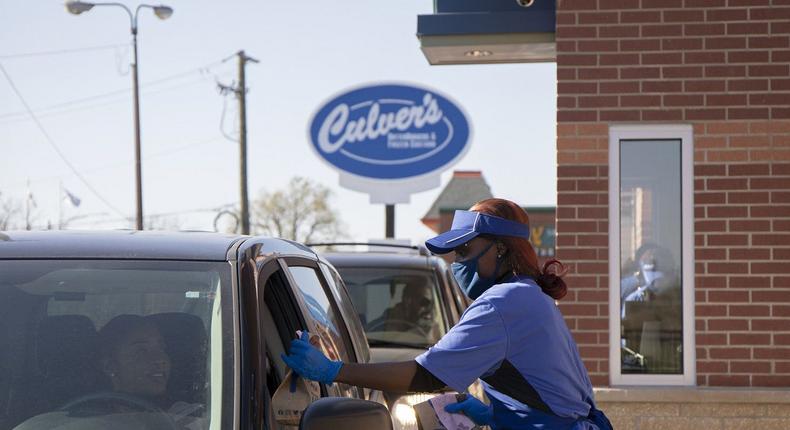 The Culver's in Findlay, Ohio (not pictured) switched to drive-thru only because of a worker shortage.