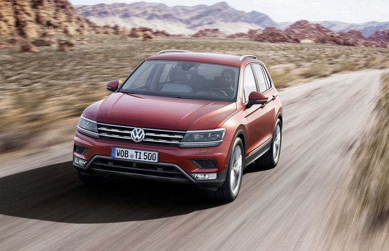 Frankfurt 2015: Volkswagen Tiguan II większy i bardziej luksusowy