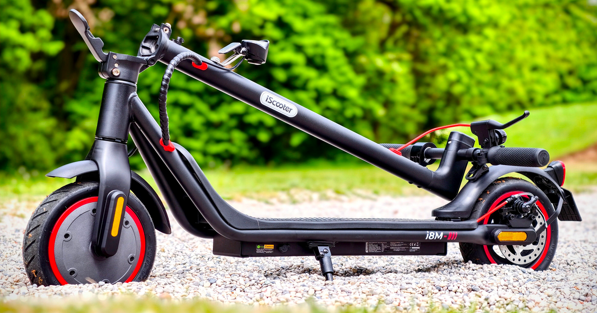 iScooter i8M im Test: Kompakter E-Scooter mit ABE, Luftreifen & App für 199 Euro