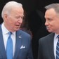 Joe Biden i Andrzej Duda