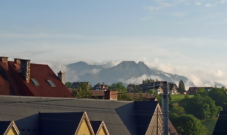 Widok na Tatry