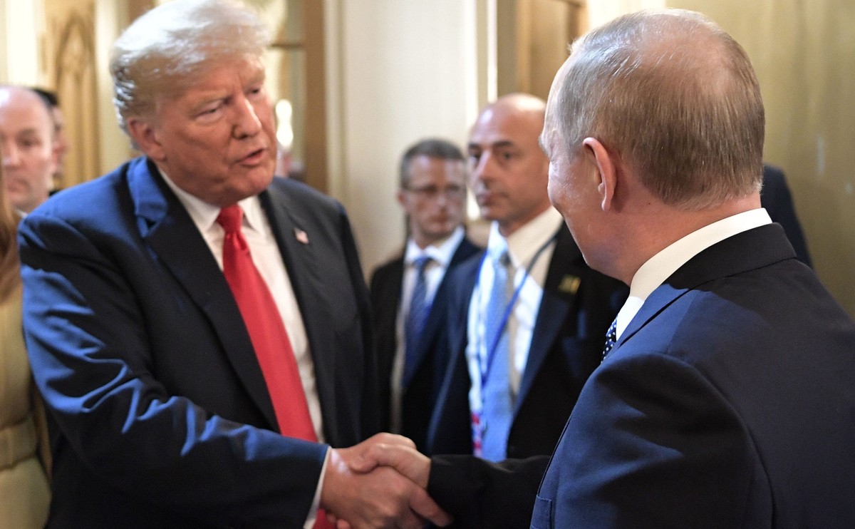 Donald Trump i Władimir Putin