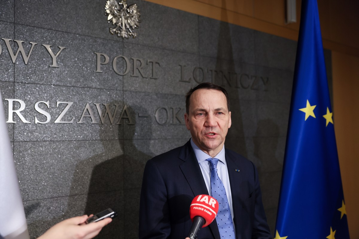 Minister spraw zagranicznych Radosław Sikorski