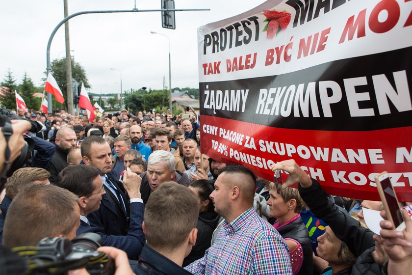 Protesty rolników